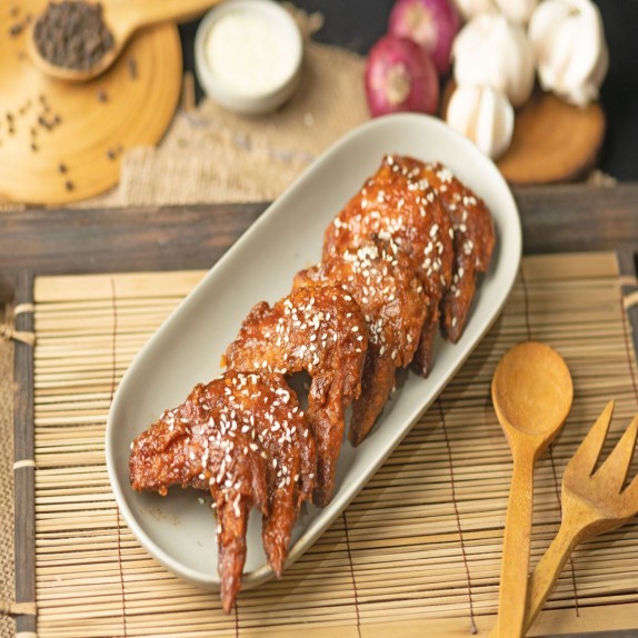 Korean Wings Meal